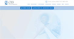 Desktop Screenshot of diagnosticocid.com.ar